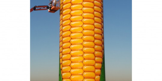 corn silo grain bin painting webster city iowa