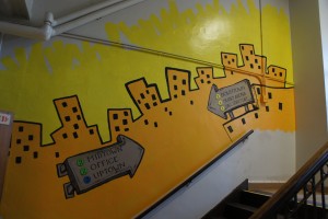 sharefest school mural painting