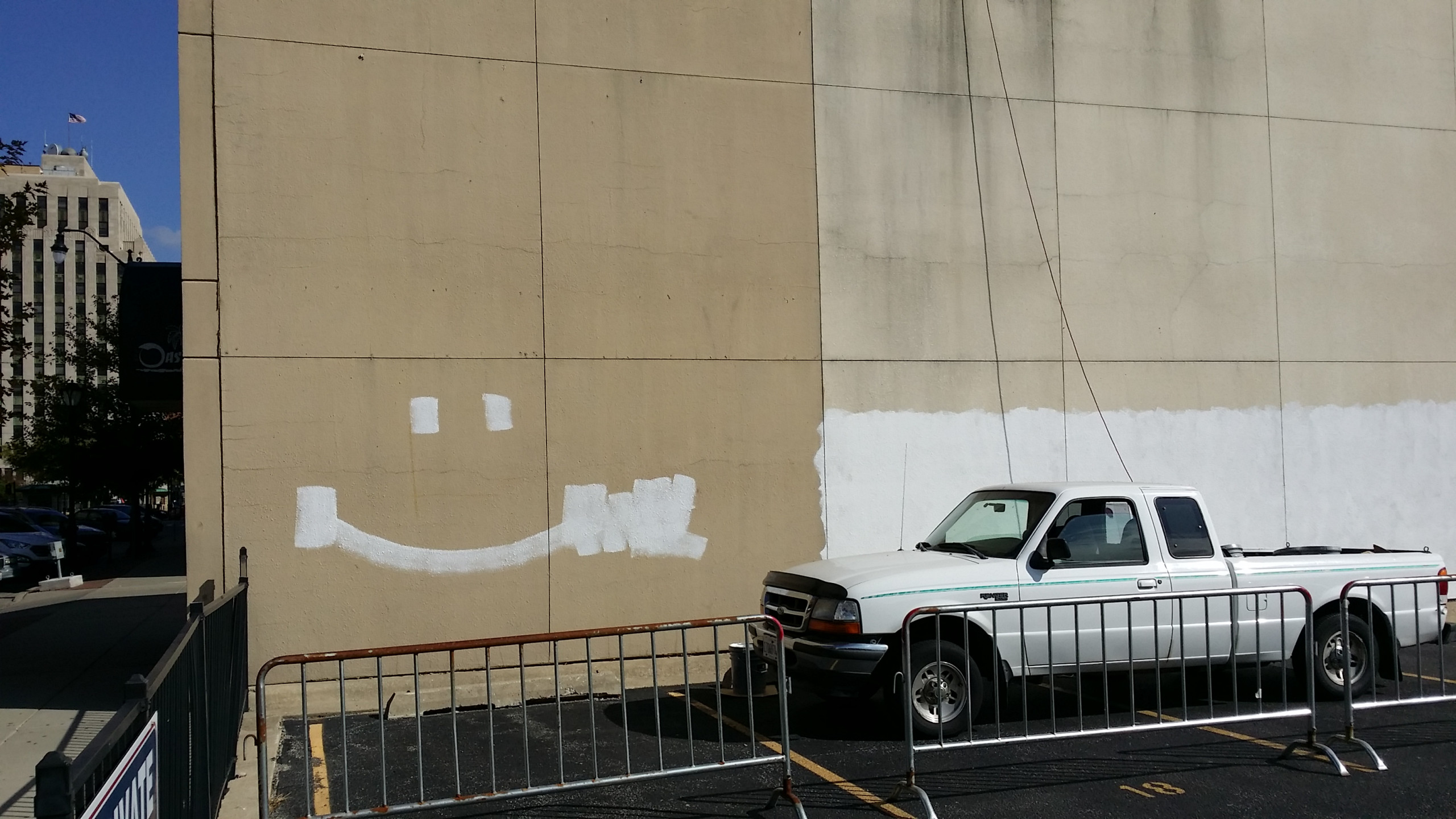 farmers market mural downtown springfield illinois mural painter troy freeman freesky studios