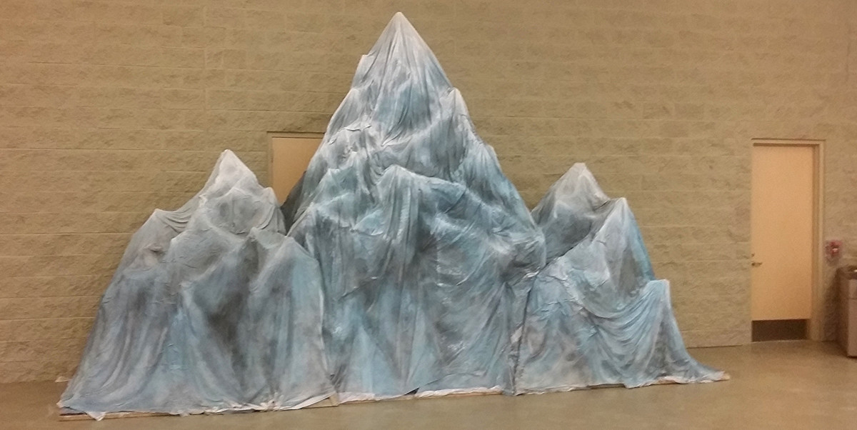 Massive Mountain Stage Prop Fabrication Free Sky Studios