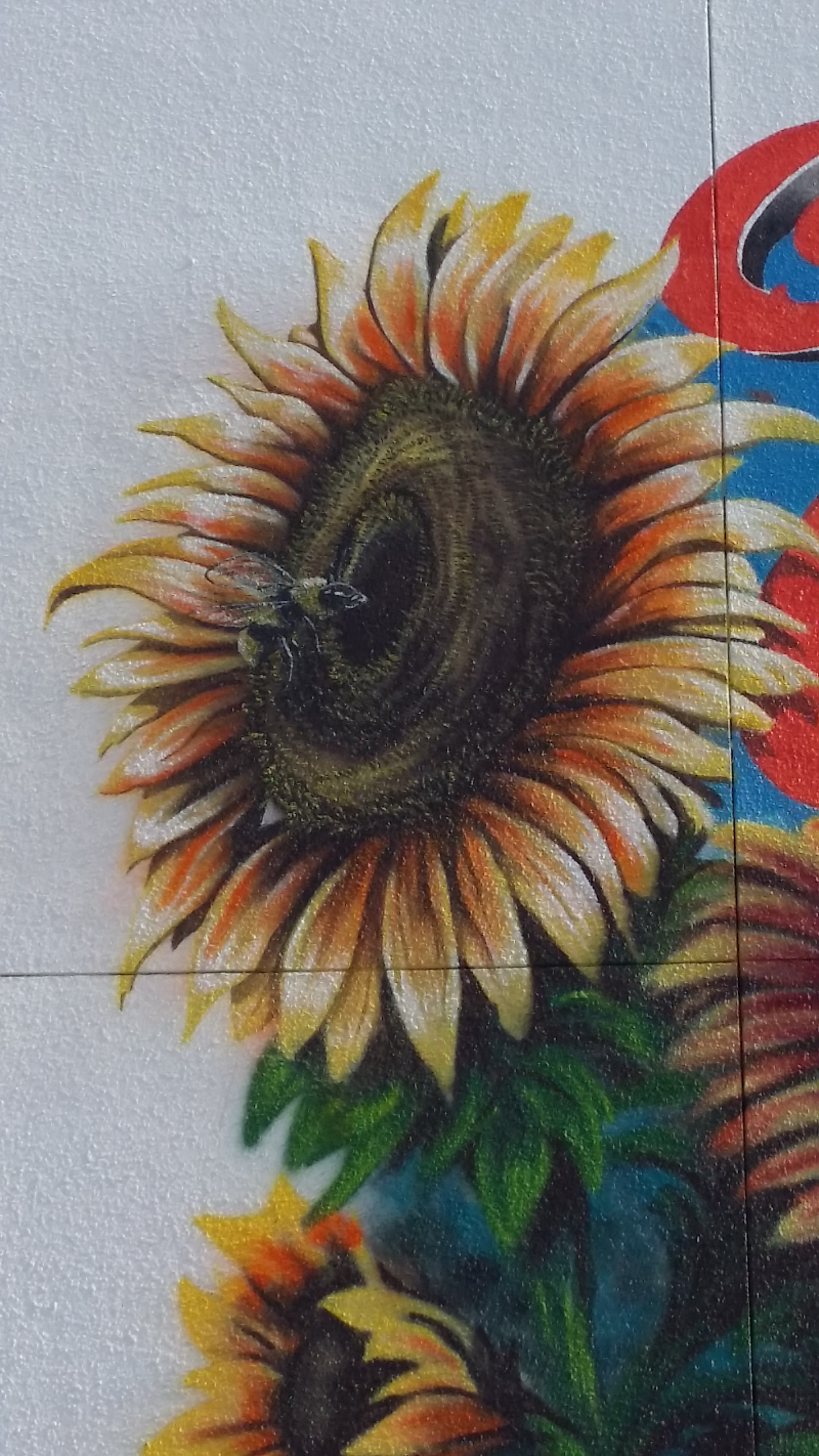farmers market mural downtown springfield illinois mural painter troy freeman freesky studios