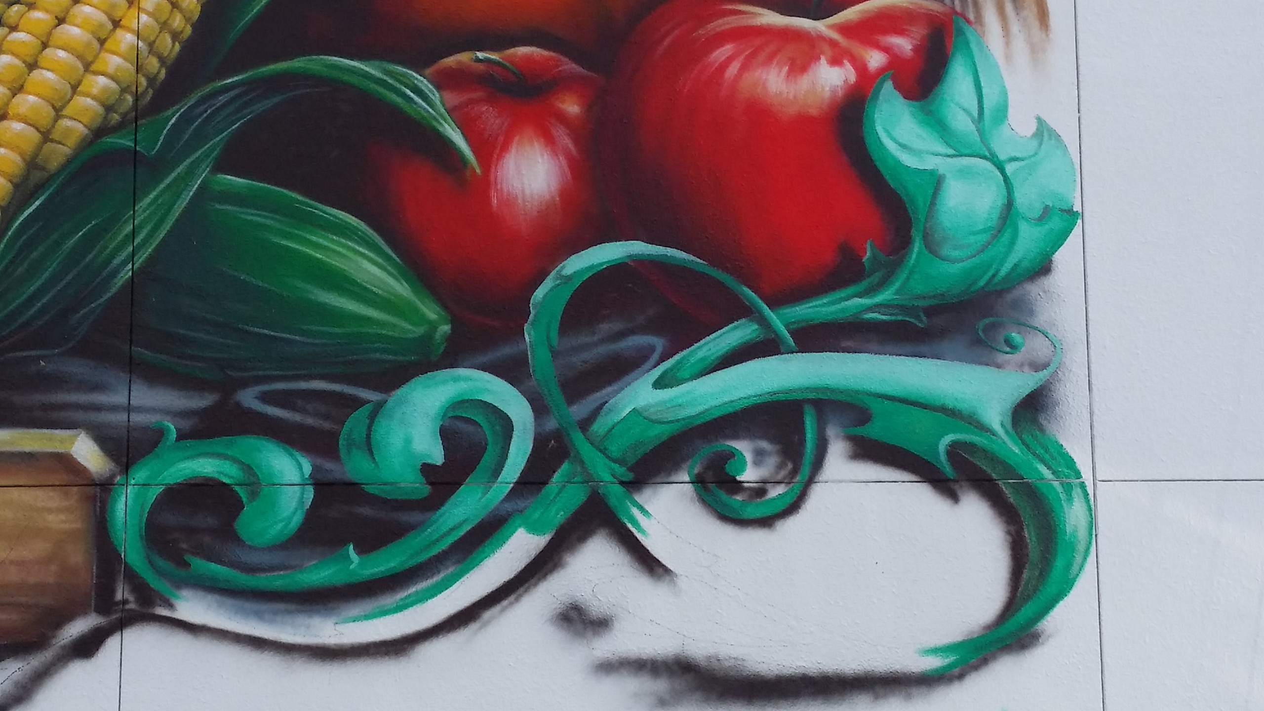 farmers market mural troy freeman springfield illinois